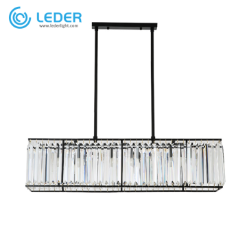 LEDER Large Crystal Pendant Lights