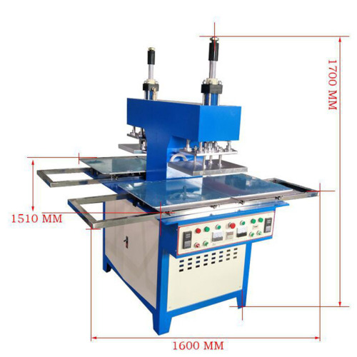 label pemindahan haba mesin embossing untuk pakaian