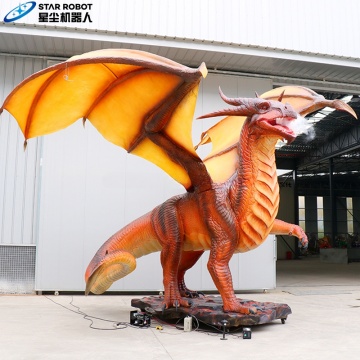 Dinosaur Park Animatronic Dragon for Outdoor