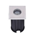 Luces empotradas LED cuadradas de acero inoxidable profesional de 12V