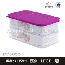 2 layers crisper 500ml each with rectangle shape nesting container