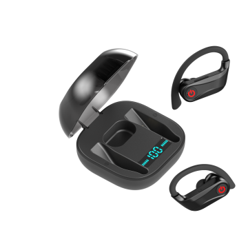 Fones de ouvido IPX7 Bluetooth V5.0 TWS com capa de carregamento