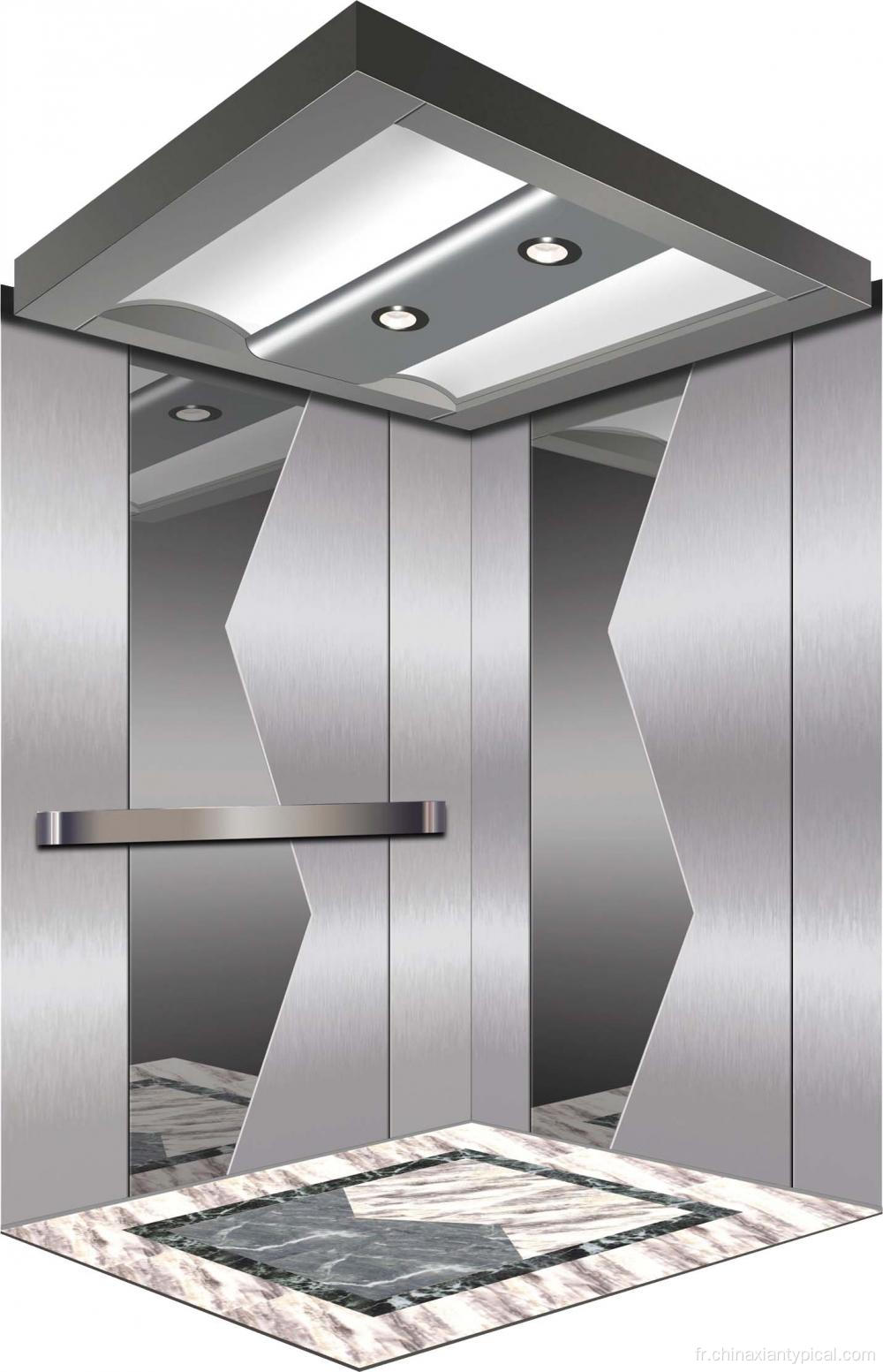 Petit ascenseur de passager de salle des machines VVVF