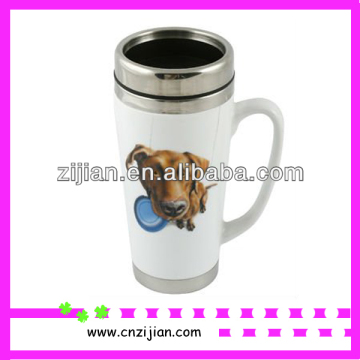 animal design ceramic mug