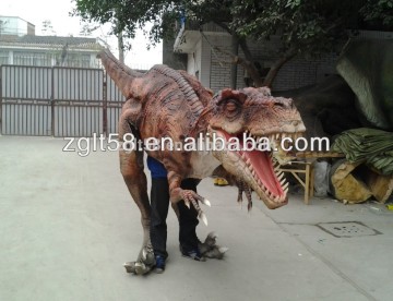 Custom Dinosaur Animatronics Dinosaur costume hand puppet