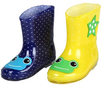 Unsex children cute rain boot, kids pvc tpr rain boots rubber boots