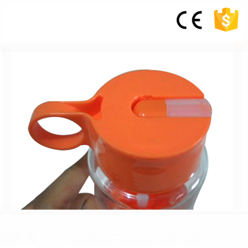 High quality promotional lemon cap water bottle fruit drinking bottle