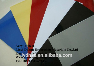 Clear PS plexiglass sheet / extruded polystyrene sheet