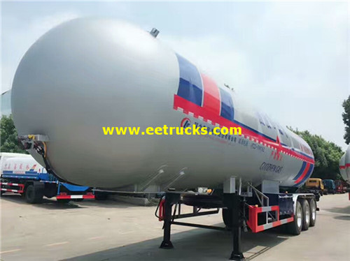 60m3 30mt LPG Trailers Tanker Trailer