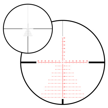 FOCUHUNTER 5-30x56 Riflescope First Focal Plane with Stop Zero