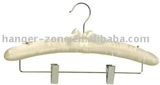 satin padded clothes hanger