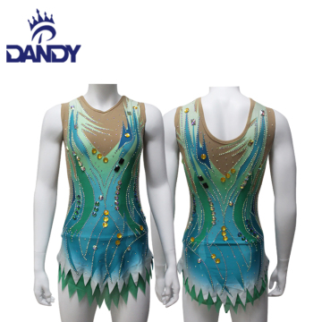 Girls professional Rhythmic gymnastics