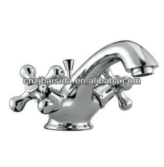 double lever basin faucet