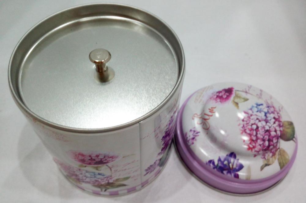 Metal  Tea Tin Can