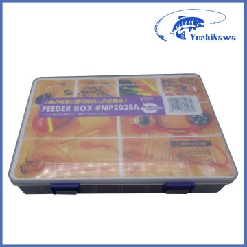 [Yoshikawa] Fishing Tackle Tool box Clear plastic tackle boxes 2038