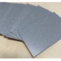 Componente de filtro de titanio sinterizado de placa de metal porosa