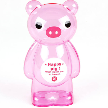 Plastic injection custom coin bank, cool coin bank