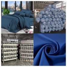 Factory Discount Microfiber Polyester Fabric Dye Colors Hotel Bedding Fabric in Rolls