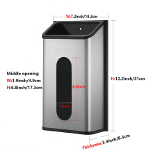 Over Door Cabinet Plastic Bag Holders