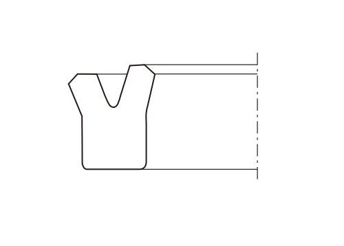Section Of Piston Seal Section Of Piston Seal