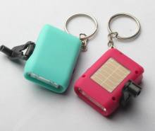 Solar Torch Keyrings/Keychains/Keyholders