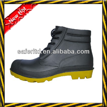 pvc safety rain ankle shose