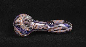 hand glass smoking pipe