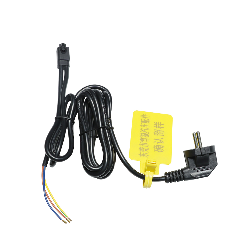 czarne złącze zasilania wtrysku black injection power connection