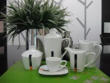 White Durable porcelain / new design coffee set /teaset