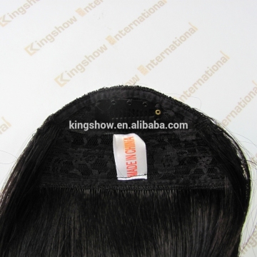 100%indian remy human hair lace closure with baby hair