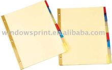 Paper Index Cards Set