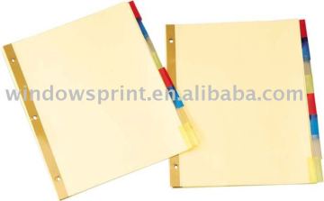 Paper Index Cards Set