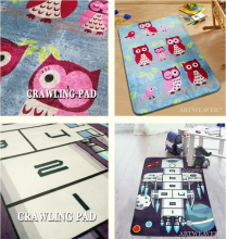 Owl Pattern Children's Rug