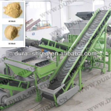 old wood shredder plant/wood shredding equipment