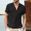 Support Custom Men's Linen Shirts