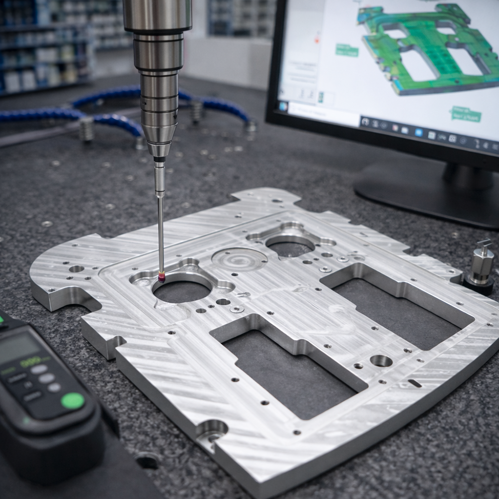 фрезерованная алюминиевая пластина milled aluminum plate