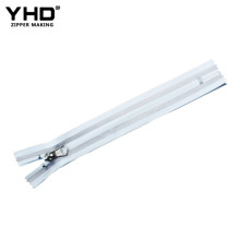 Eco-friendly 5# printed double bone luxury nylon zipper for luggage bags and clothes