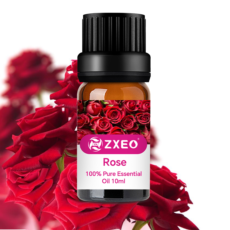 Aromatherapy Pure Rose Essential Oil Wholesale 100% Pure Rose Serum Facial Rose Petal Oil for skin care massage oil