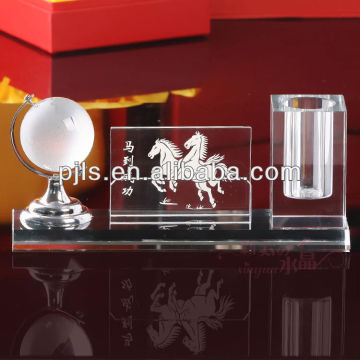 crystal office set office desk decoration