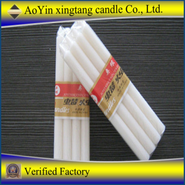 White household candle in good quality