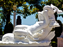 Home Decoration Hand Carving Beautiful Female Nude Marble Sculpture