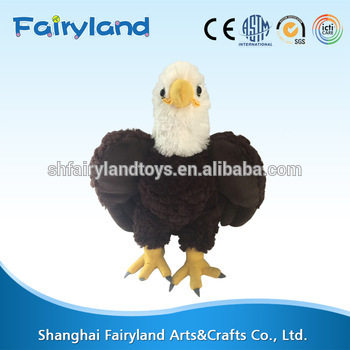Custom OEM stuffed toy eagle , eagle plush toys , plush toy eagle