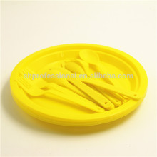 Plastic Picnic Dinnerware Set picnic dinnerware three set