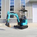 Gratis pengiriman mini excavator 1 ton compact excavator