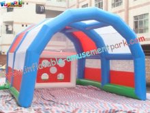 Commercial Grade Pvc Tarpaulin Outdoor Blow Up Football Inflatable Sports Games For Rent