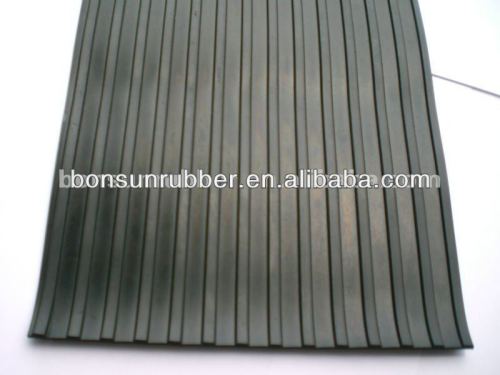 high quality recycled broad ribbed rubber sheet roll