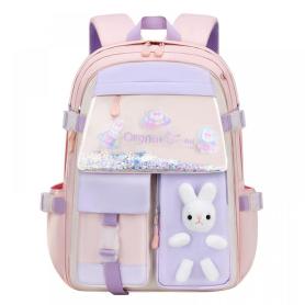 Girls Backpack Cute Quicksand Refrigerator Door School Bag