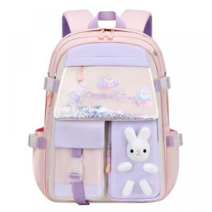 Girls Backpack Cute Quicksand Refrigerator Door School Bag