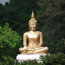 antique outdoor sculpture metal crafts lord buddha statue for sale