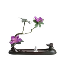Creative Backflow Incense Burner for Home Zen Decor with Agarwood and Sandalwood